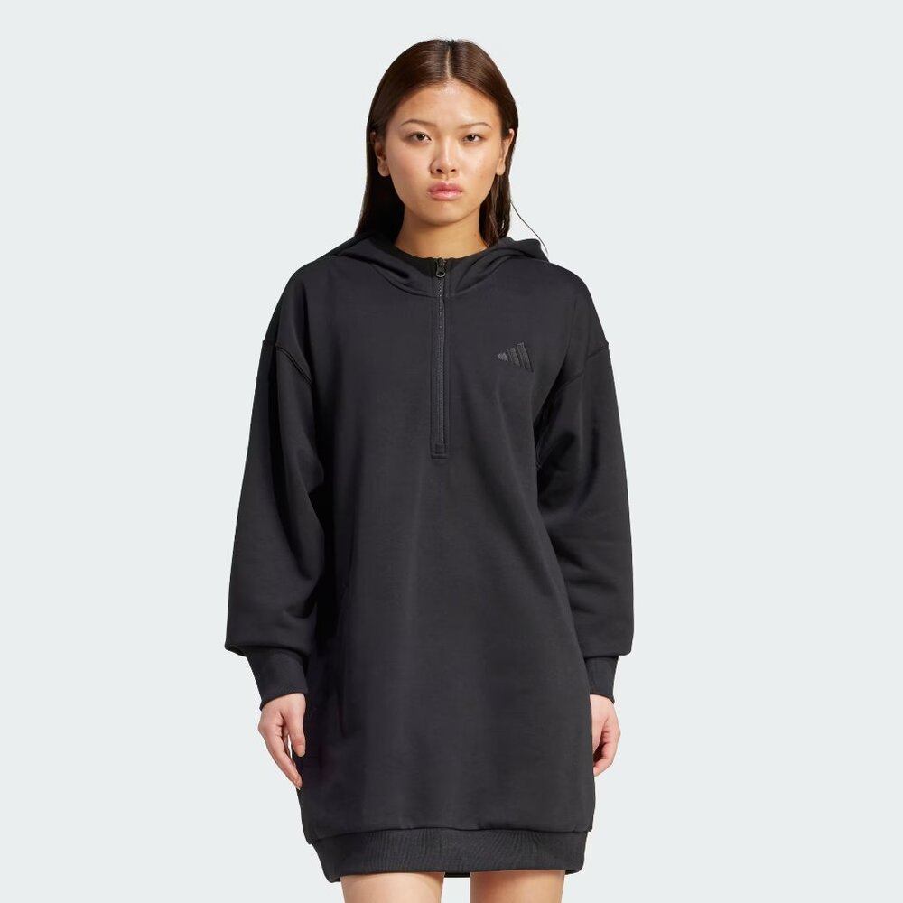 Adidas - All SZN Fleece Loose Dress in Black